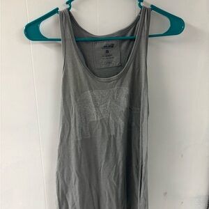 Gray Sleeveless Top